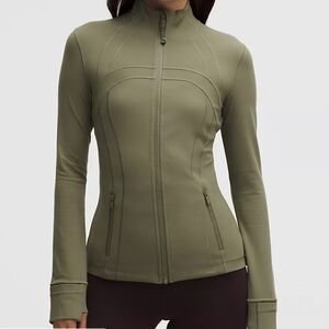 Sleek Olive Utility Jacket for Women